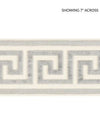 Scalamandre Trim Greek Key Velvet Tape Smoke SCT32790003