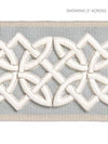 Scalamandre Trim Celtic Embroidered Tape Mineral SCT32820003