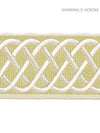 Scalamandre Trim Helix Embroidered Tape Lettuce SCT32840003