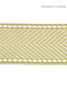 Scalamandre Trim Montauk Herringbone Tape Lettuce SCT32850003