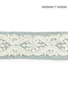 Scalamandre Trim Linnea Embroidered Tape Skylight SCT32980003