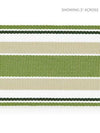Scalamandre Trim Marina Stripe Tape Palm SCT33110003