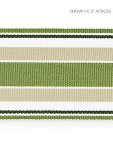 Scalamandre Trim Marina Stripe Tape Palm SCT33110003