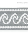 Scalamandre Trim Wave Tape Smoke SCT33130003