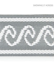 Scalamandre Trim Wave Tape Smoke SCT33130003