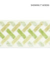 Scalamandre Trim Parquet Velvet Tape Meadow SCT33260003