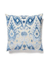 Scalamandre Pillow Tashkent Velvet   22 X 22 - Pacific SCTASHKPILL0003