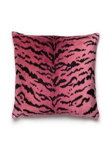 Scalamandre Pillow Tigre   22 X 22 - Reds & Black SCTIGRPILL0003