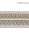 Scalamandre Trim Colette Braided Tape French Grey SCV12420003