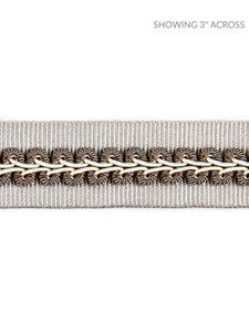Scalamandre Trim Cecile Gimp Tape French Grey SCV12430003