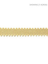 Scalamandre Trim Lancaster Gimp Straw SCV6580003