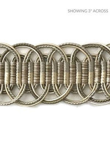 Scalamandre Trim Le Mans Taupes SCV8750003