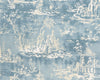 Summer Palace Sky SCWP883570003 by Scalamandre Designer Wallpaper