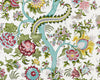 Metropolitan Palampore Flower Garden SCWP885610003 by Scalamandre Designer Wallpaper