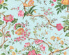 Persephone Wallcovering Spring Sky SCWP885630003 by Scalamandre Designer Wallpaper