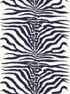 Scalamandre Fabric Zebra Navy SC16366M0004