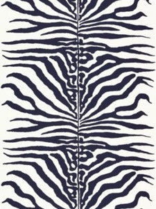 Scalamandre Fabric Zebra Navy SC16366M0004