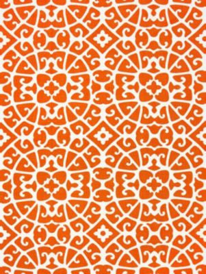 Anshun Lattice Persimmon SC165590004 by Scalamandre Designer Fabric FALL 2015, ORIANA 52% LINEN, 48% COTTON UNITED KINGDOM LIGHT DUTY Horizontal: 13" and Vertical: 13.5" 55 - Swanky Fabrics -