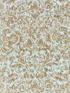Scalamandre Fabric Palladio Velvet Damask Verdigris SC165920004