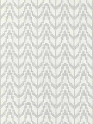 Chevron Embroidery Pearl SC271030004 by Scalamandre Designer Fabric MERCHANTE 38% COTTON 35% VISCOSE 27% POLYESTER INDIA LIGHT DUTY Horizontal: 4" and Vertical: 3.125" 50.5 - Swanky Fabrics -
