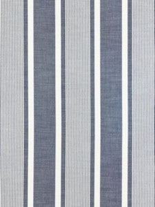 Scalamandre Fabric Wellfleet Stripe Denim SC271110004