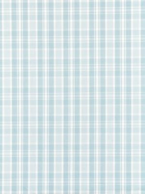 Preston Cotton Plaid Sky SC271220004 by Scalamandre Designer Fabric CHATHAM STRIPES & PLAIDS 100% COTTON INDIA MEDIUM DUTY Horizontal: 2.375" and Vertical: 2.125" 53 - Swanky Fabrics -