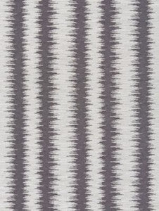 Scalamandre Fabric Konya Ikat Stripe Graphite SC271380004