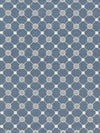 Scalamandre Fabric Gustavian Diamond Copenhagen Blue SC271610004