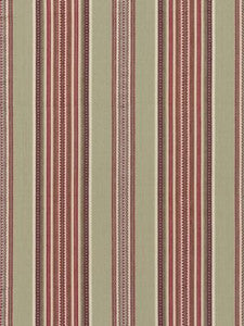 Scalamandre Fabric Cyrus Cotton Stripe Sandalwood SC271800004