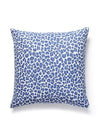 Scalamandre Pillow Backyard Bengal Outdoor   22 X 22 - Cobalt SCBENGPILL0004