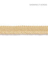 Scalamandre Trim Millstone Twisted Cord Straw SCC3040004