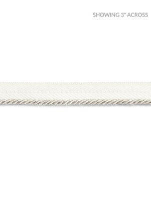 Avenue Cord Parchment SCC3150004 by Scalamandre Designer Trim NOVANTA PASSEMENTERIE 16% FIBRANNE 2% ACRYLIC, 38% POLYESTER 26% COTTON 18% RAYON CHINA LIGHT DUTY Horizontal: 0" and Vertical: 0" 0.13 - Swanky Fabrics -