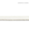 Scalamandre Trim Avenue Cord Parchment SCC3150004