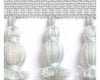 Halsey Onion Fringe Mineral SCFT14990004 by Scalamandre Designer Trim