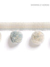 Scalamandre Trim Osborne Pom Pom Fringe Mineral SCFX15000004