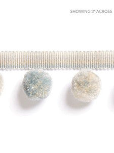Scalamandre Trim Osborne Pom Pom Fringe Mineral SCFX15000004