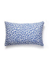 Scalamandre Pillow Backyard Bengal Outdoor   14 X 22 - Cobalt SCLBENGPILL0004
