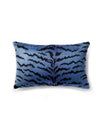 Scalamandre Pillow Tigre   14 X 22 - Blues & Black SCLTIGRPILL0004