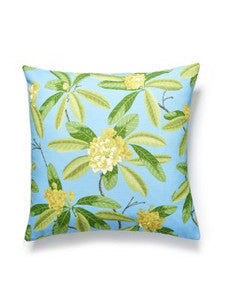 Scalamandre Pillow Rhododendron Outdoor   22 X 22 - Carolina SCRHODMPILL0004