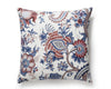 Met Palampore Pillow 22 X 22 - Red Multi SCSDDK166490004 by Scalamandre Designer Pillow