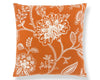 Kaveri Vine Pillow 22 X 22 - Mandarin SCSDDK270110004 by Scalamandre Designer Pillow