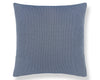 Bird'S Eye Outdoor Pillow 22 X 22 - Navy SCSDDK270680004 by Scalamandre Designer Pillow