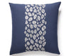 Catwalk Embroidery Pillow 22 X 22 - Midnight SCSDDK272550004 by Scalamandre Designer Pillow