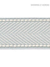 Scalamandre Trim Montauk Herringbone Tape Mineral SCT32850004