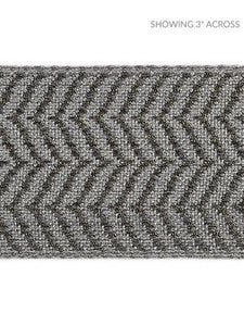 Scalamandre Trim Artemis Tape Smoke SCT32940004