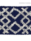 Scalamandre Trim Lattice Tape Indigo SCT32950004