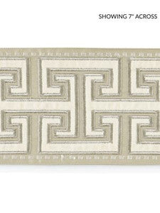 Scalamandre Trim Luxor Velvet Tape Flax SCT33040004