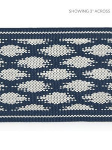 Scalamandre Trim Patara Ikat Tape Indigo SCT33070004