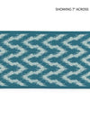 Scalamandre Trim Seychelles Tape Turquoise SCT33090004