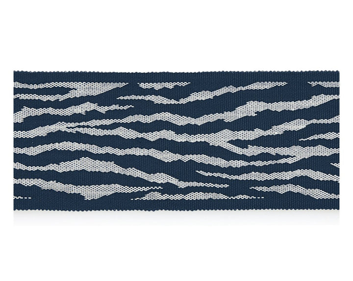 Tiger Tape Indigo SCT33100004 by Scalamandre Designer Trim